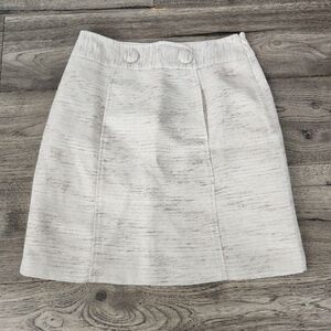 Ann Taylor | White Pencil Skirt